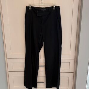 Banana Republic Elegant Black Straight Leg Pants